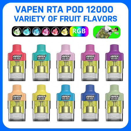 RTA Pod 12000 Puff 0% Nicotine