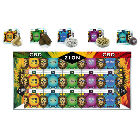Pack Zion Résines cubes 5g